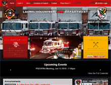 Tablet Screenshot of firephotos.laurelvfd.org